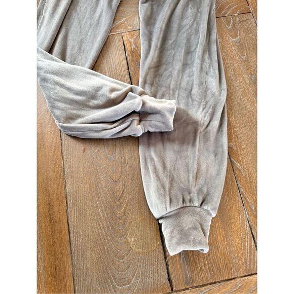 SKIMS Luxe Velour Velvet Comfy Joggers Pants in Grey Size XSmall - Picture 4 of 10